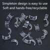 Invisible Ring Size Adjuster for Loose Rings Soft Silicone Jewelry Sizer Tool Transparents Ring Cushion Resizing Tool