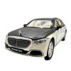 Mercedes-Maybach S680 Diecast Model 1:Schaal 24, Zwart Ivoor Tweekleurig