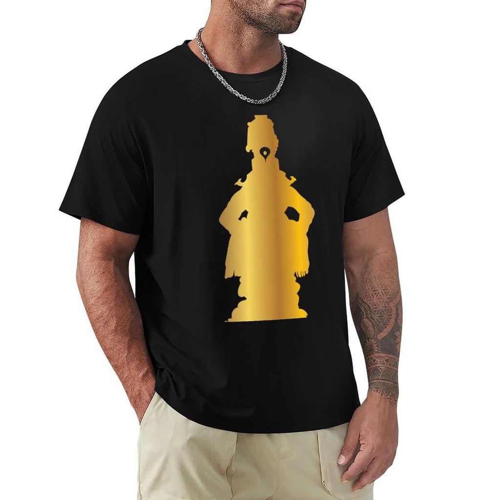 Lord Vitthala Silhouette TShirt Casual Breathable Short Sleeve Top