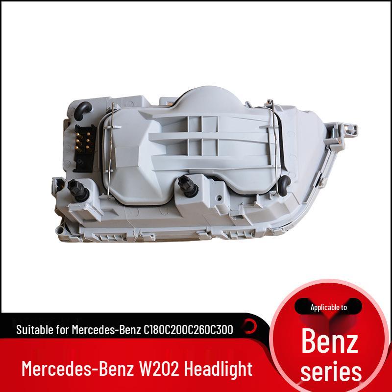 Mercedes-Benz W202 C-Class Headlight Assembly Glass Lamp Frame for C180/C200/C260/C300