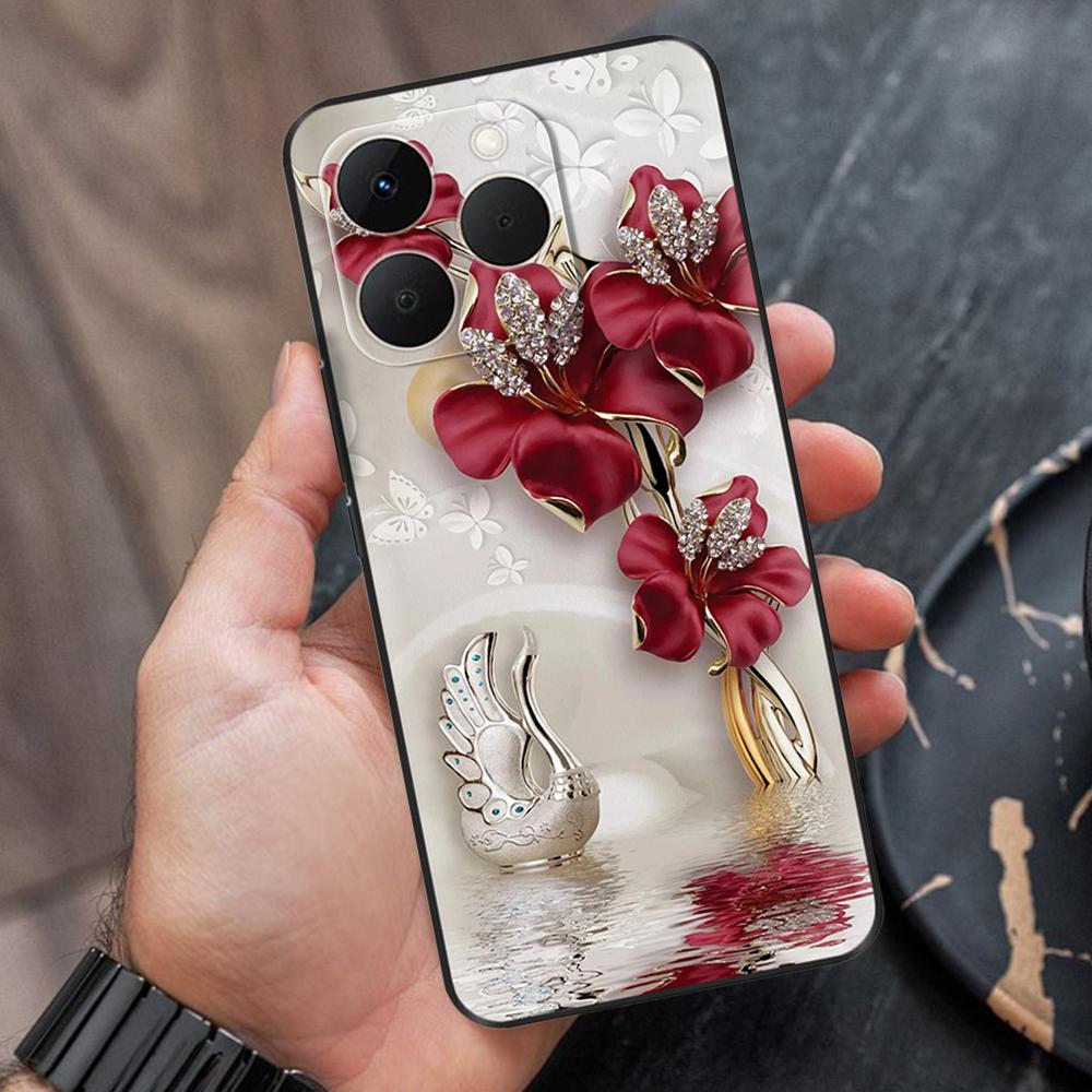 Shockproof Cover For Realme 15T Realme15 T Animal Painted Phone Back Cover Soft Silicone Bumper For Realme 15 Pro 15T Cases Capa