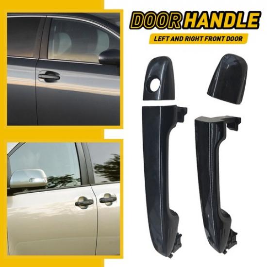 

Exterior Door Handle Front and Black Passenger 11-19 Driver for Toyota Sienna