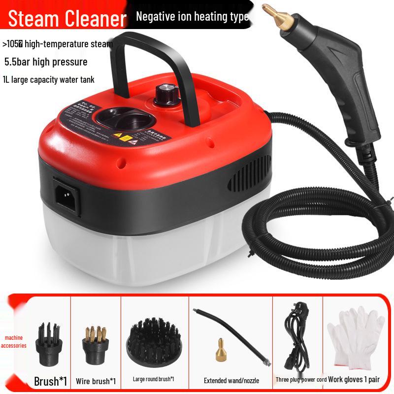 

220В/110В Высокотемпературный пароочиститель: Стерилизация и дезинфекция паровая машина красный