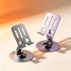 Mobilephone Holderwith Metal Portabledesktoplazy Tablet Support Standcan Be Rotated And Folded Live Broadcast Mobilephone Holder