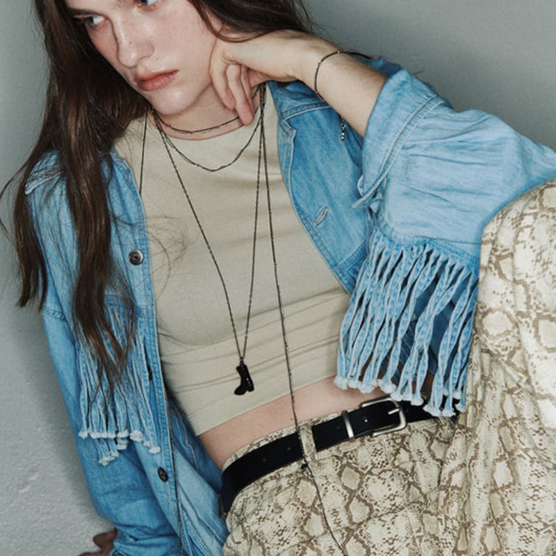 

August Harmony Soft String Tie / 3color Ivory