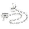 Adjustable Metal Chain Nipple Clamps  Extreme Fetish Slave Nipple Clip Sex Goods For Adult Sex Games Tools Erotic Products