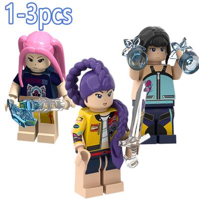 New Product: KPop Demon Hunters Building Blocks, Rumi Assembly Model Doll, Building Blocks Toy