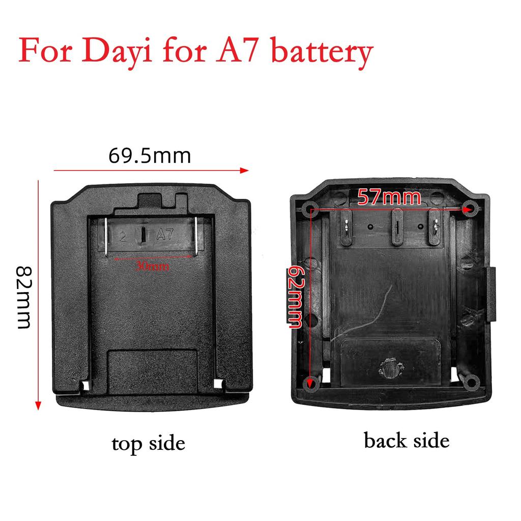 Connector Terminal Block Battery Adapter Replacement For Dayi For A7 Lithium Battery Holder For Power Tools And Robotics Use