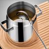 Effective Stainless Steel Oil Saver With Removable Strainer Suitable For Storing And Filtering Bacon Grease