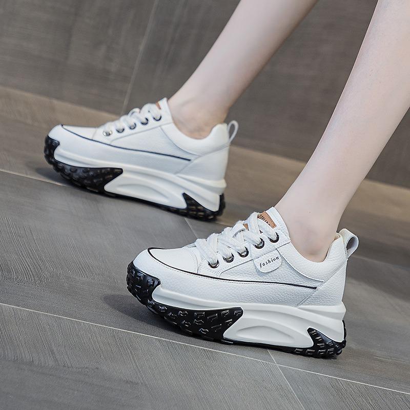 

Papa shoes ретро легкие повседневные кроссовки на толстой подошве одинарные туфли 40 бежевый