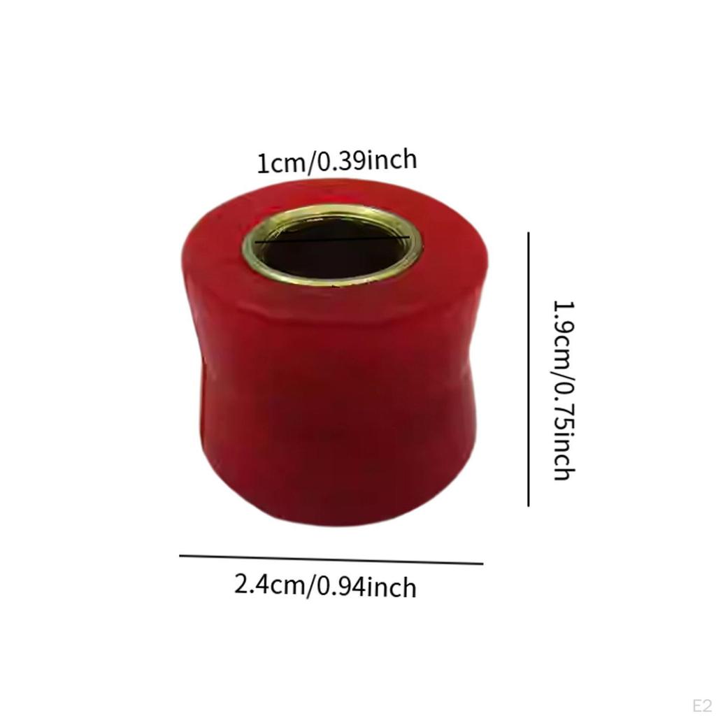Motorfiets Achterste Ring Schokdemper Vervanging Rood Vervang Onderdelen Rubber Kussen voor Bromfiets ATV