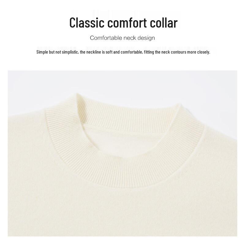 LOZ Men's Autumn/Winter Premium Cashmere Crew Neck Sweater