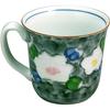 Ranchant Set of 2 Gray Mugs, Multicolor, 1802-746614, 11.3x9x8.3cm, Ichinen Sasanqua Design, Arita Ware, Made In Japan