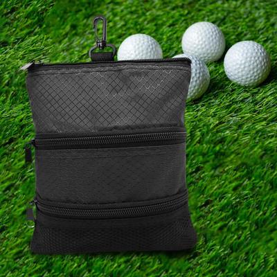 Compact Golf Ball Holder with Tees Organizer - Golfing Essential