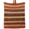 Navajo Textile / Native American Weaving Pattern 25 Throw Blanket Spring Fall Cozy Throw Blanket for Couch