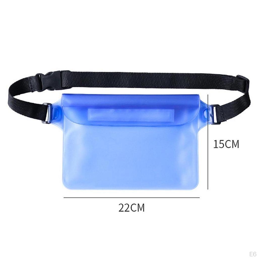 Waterproof Fanny Pack Dry Bag Practical Women Men Portable Waist Phone Pouch for Fishing Sailing