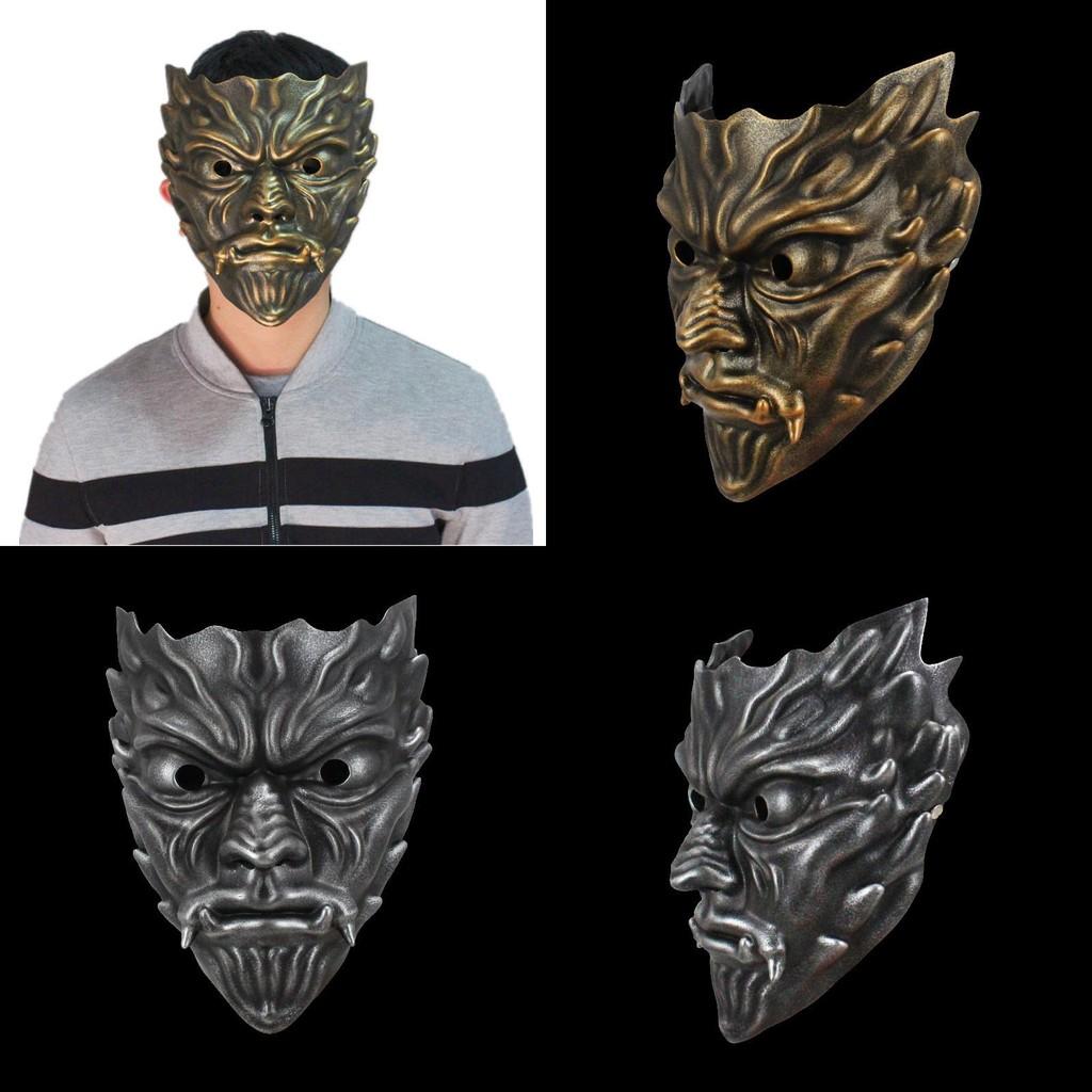 Wizard Mythical Devil Resin Mask Role Play Prop For Halloween Christmas And