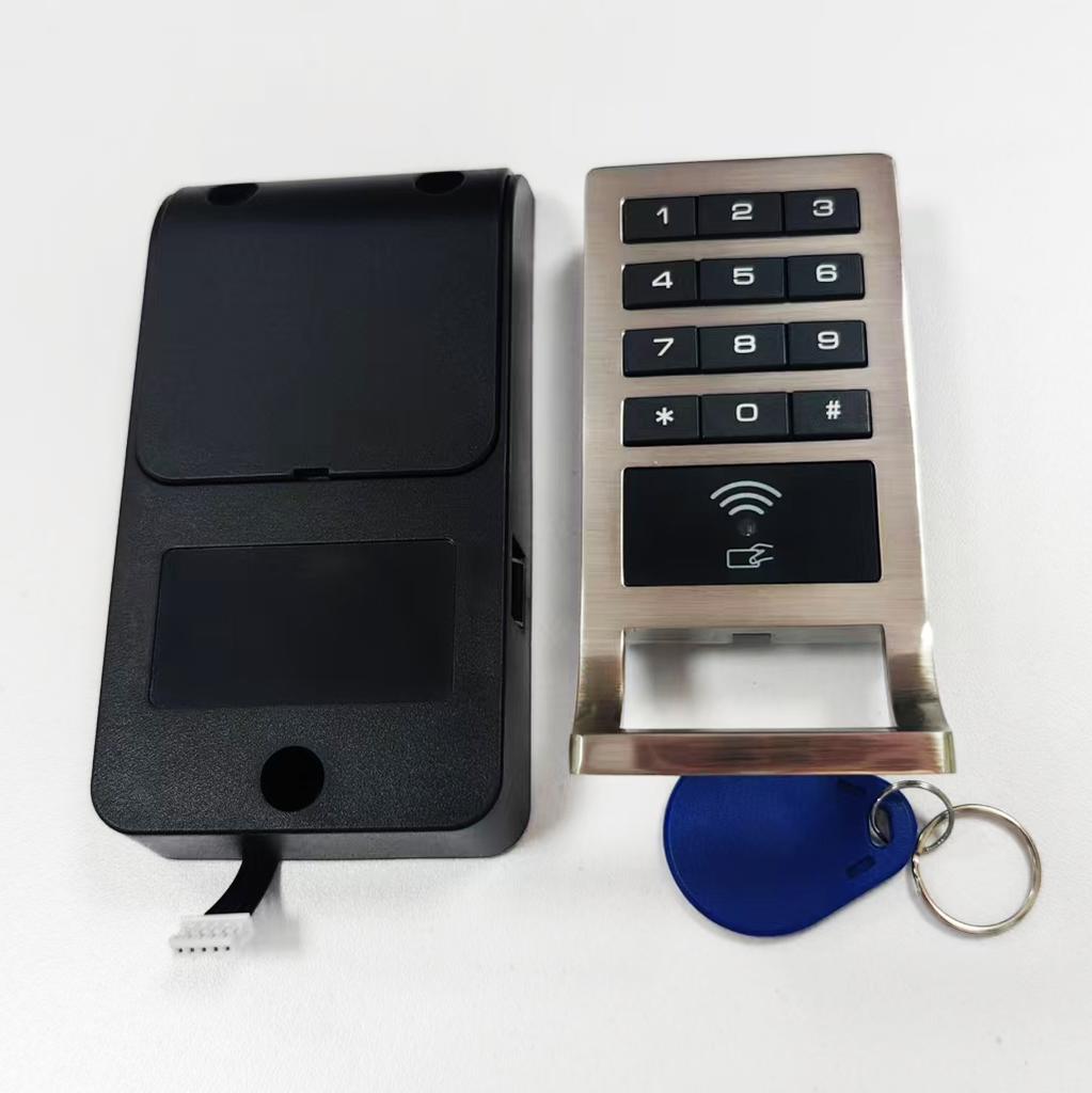 Zinc Alloy Storage Room RFID Code Digital Locker Lock Electronic Password Cabinet Lock GYM Smart Locker Lock