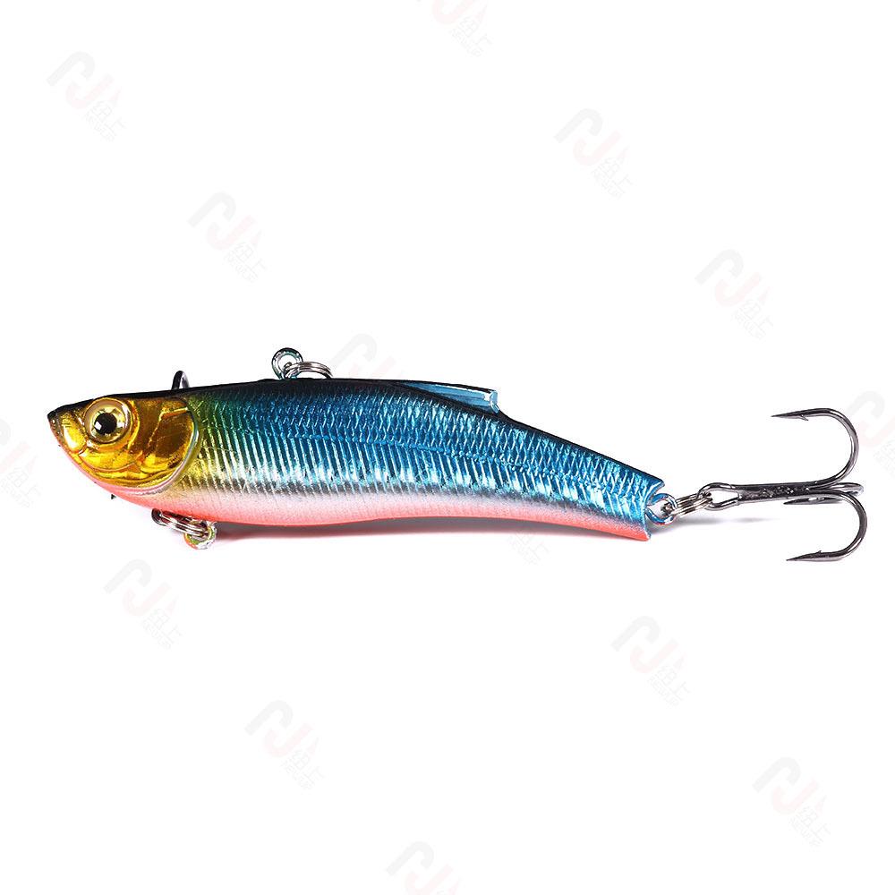 

Вибрирующая приманка VIB 7 см 18 г: Гремящая бионическая приманка для всего водного слоя 7CM-18G-#6 Hook