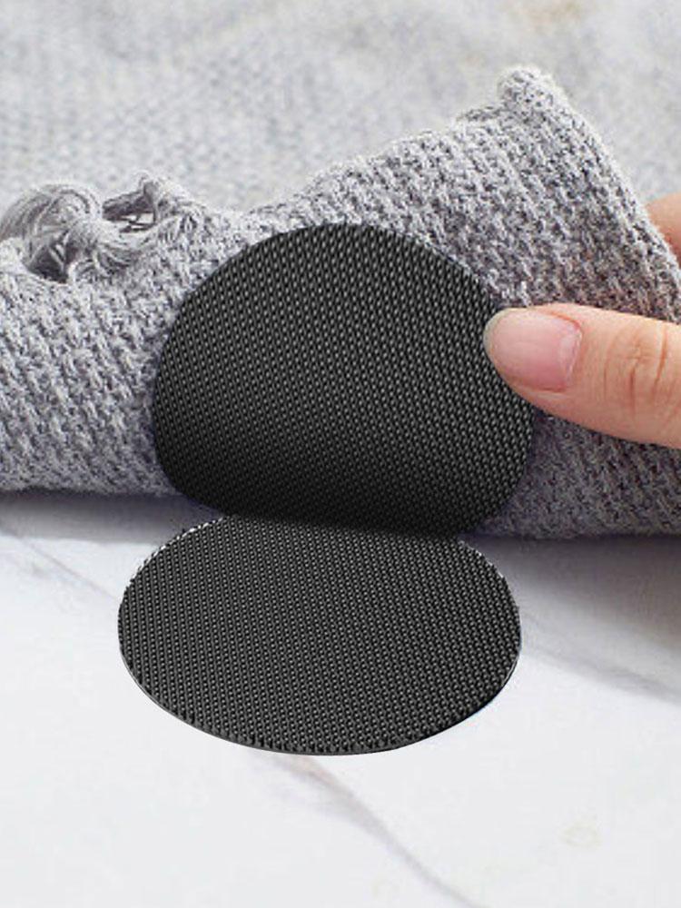 2 Stück Auto Teppich Befestigungsflicken Doppelseitige Auto Teppich Eckaufkleber Hohe Haftung Anti-Rutsch für Auto Fußmatte