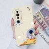 For Huawei Nova 8 8i 6 7 9 10 11 Pro P30 P40 Lite 4G 5G Case Cute Astronaut Liquid Soft Silicone Shockproof Cover Camera Protection For Huawei Bumper