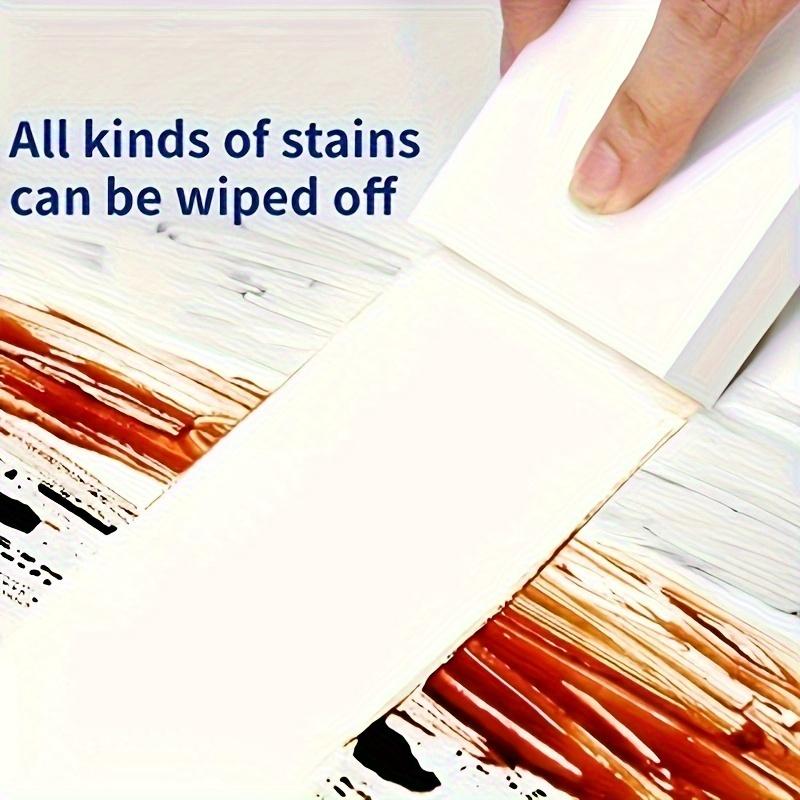 1/2PCS Magic Cleaning Sponge Brush , Nano Dishwasher & Shoe Scrubber for Kitchen Surfaces, Strong Stain Removal  Shoe Brush