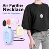 Portable Personal Air Purifier Necklace, Mini Wearable Negative Ion Generator, Rechargeable Air Cleaner for Home, Car, Office, Travel and Outdoor Use
