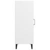 Sideboard White 34.5 X 34 X 90 Cm Particleboard