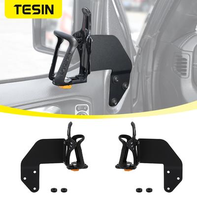 Car Front Door Side Water Cup Bracket Drink Holder For Jeep Wrangler JL Gladiator JT 2018     2023