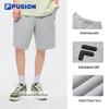 FUSION Men's Zhang Hao Knit Five-Point Shorts