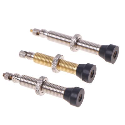 Bisiklet Tubeless Lastik Sibobu 48/60mm Alaşım Gövde Pirinç Çekirdek Dağ Yolu Bisikleti İçin