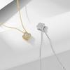 Four Leaf Clover Necklace Women's Light Luxury Ins Simple and Versatile Small Fresh Flower Collarbone Chain