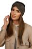 Women' Winter Fluffy Headband Brown Kamea - Yoshi