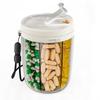 [New] 1Pcs Daily Medicine Organizer Portable 6-Compartment Vitamin Supplement Pill Storage Box For Unisex Home And Travel Use
