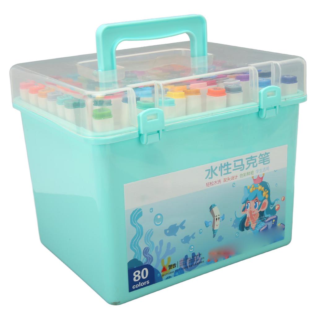 Graffiti Marker Wasserbasiert Doppelkopf Reichhaltige Farben Schnelltrocknend Kartonverpackt Farbmarker für DIY