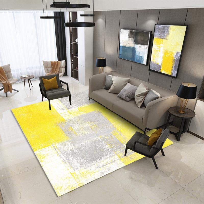 Severský obývací pokoj Koberec Jednoduchý moderní Ložnice Koberec na podlaze Mat