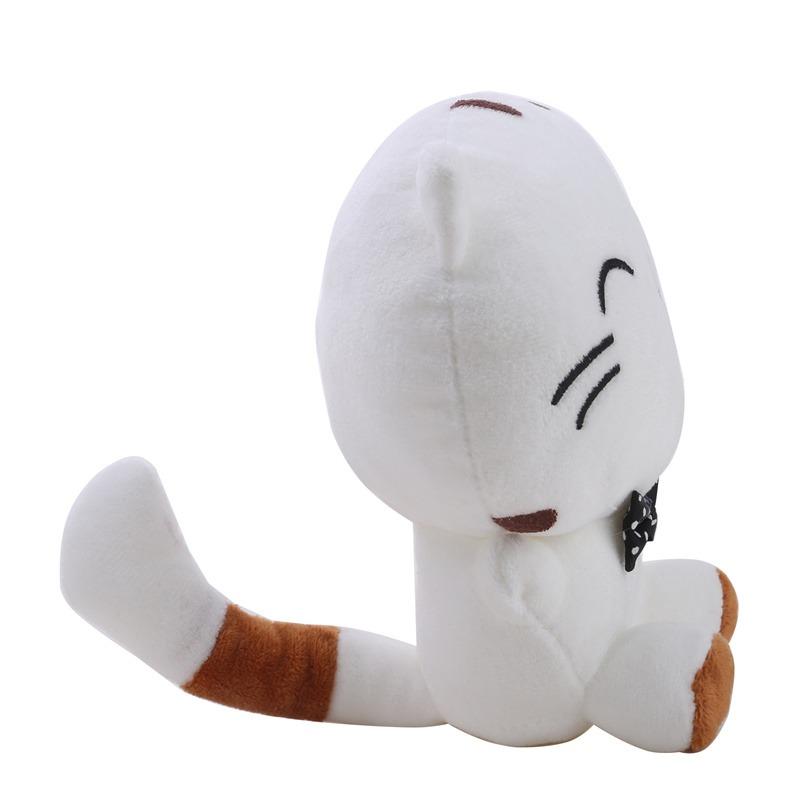 Niedliche Cartoon Plüschtiere Großes Gesicht Katze Puppe Reisbällchen Katze Liebliches Geschenk