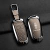 Alloy Car Key Case Shell Key Chain Key Ring Car Key Cover For Lincoln Navigator Flying MKX MKC Continental Adventure Accessoriesyeey5