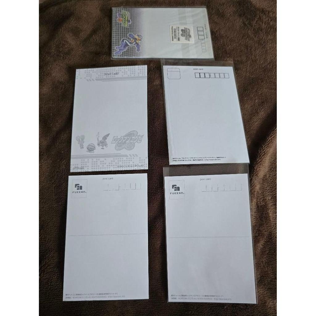 Used Rockman EXE Postcard Bulk Sale