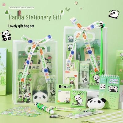 Panda Stationery Set: Kids' Party Favors & Rewards for Ages 4-10
