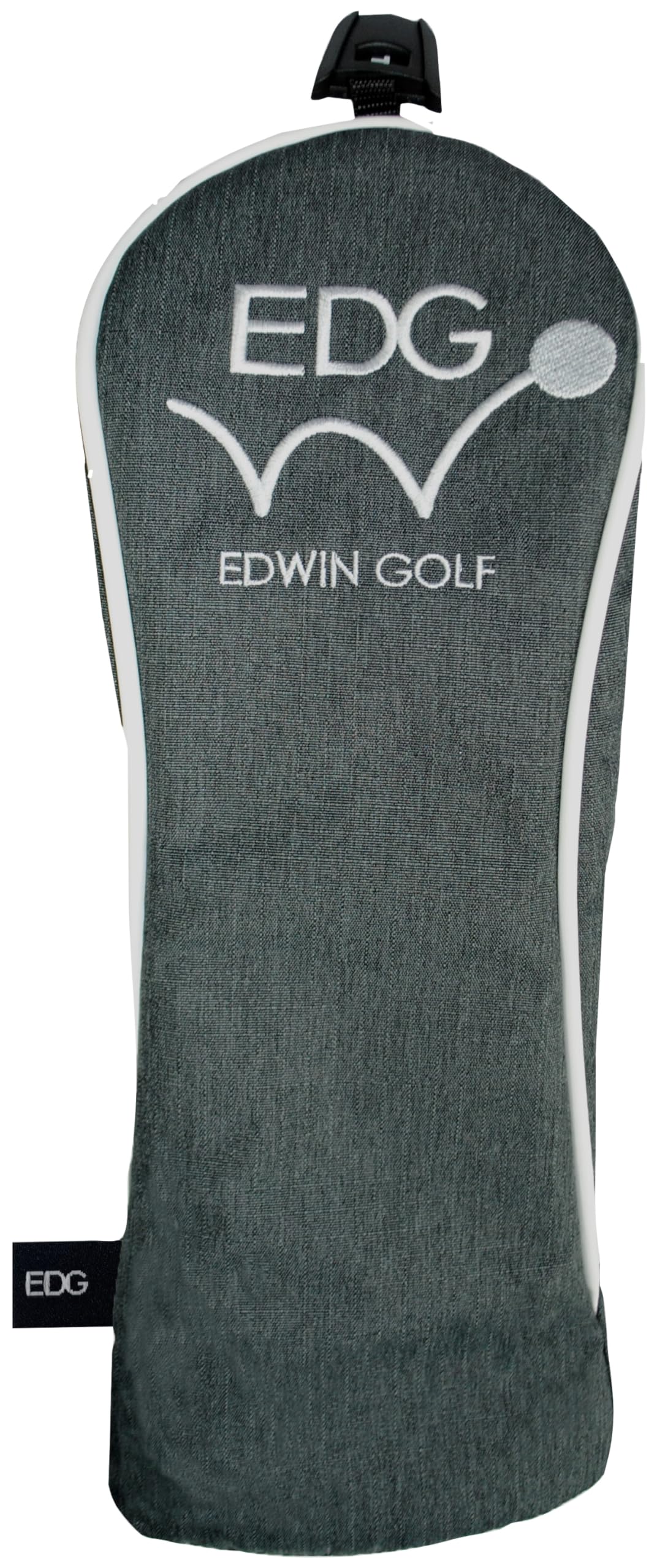 

Edwin Golf Fairway Wood Headcover, Dark Gray, EDHC-3861