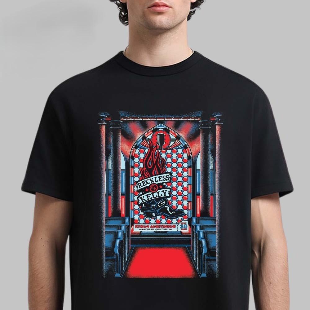 Reckless Kelly Nashville TN 2025 Gig Poster On September 20 2025 Classic T-Shirt Unisex T-Shirt S