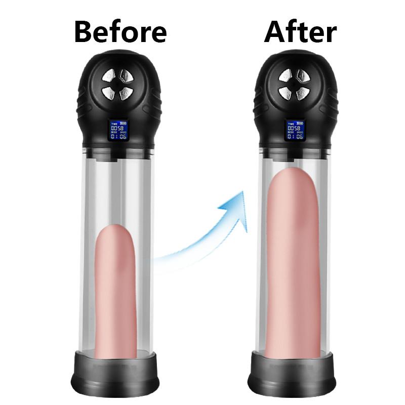 Electric Penis Pump Vacuum Pump For Penis Enlargement Penile Extender Male Masturbators Sex Toys for Men Exercising Men's Dick