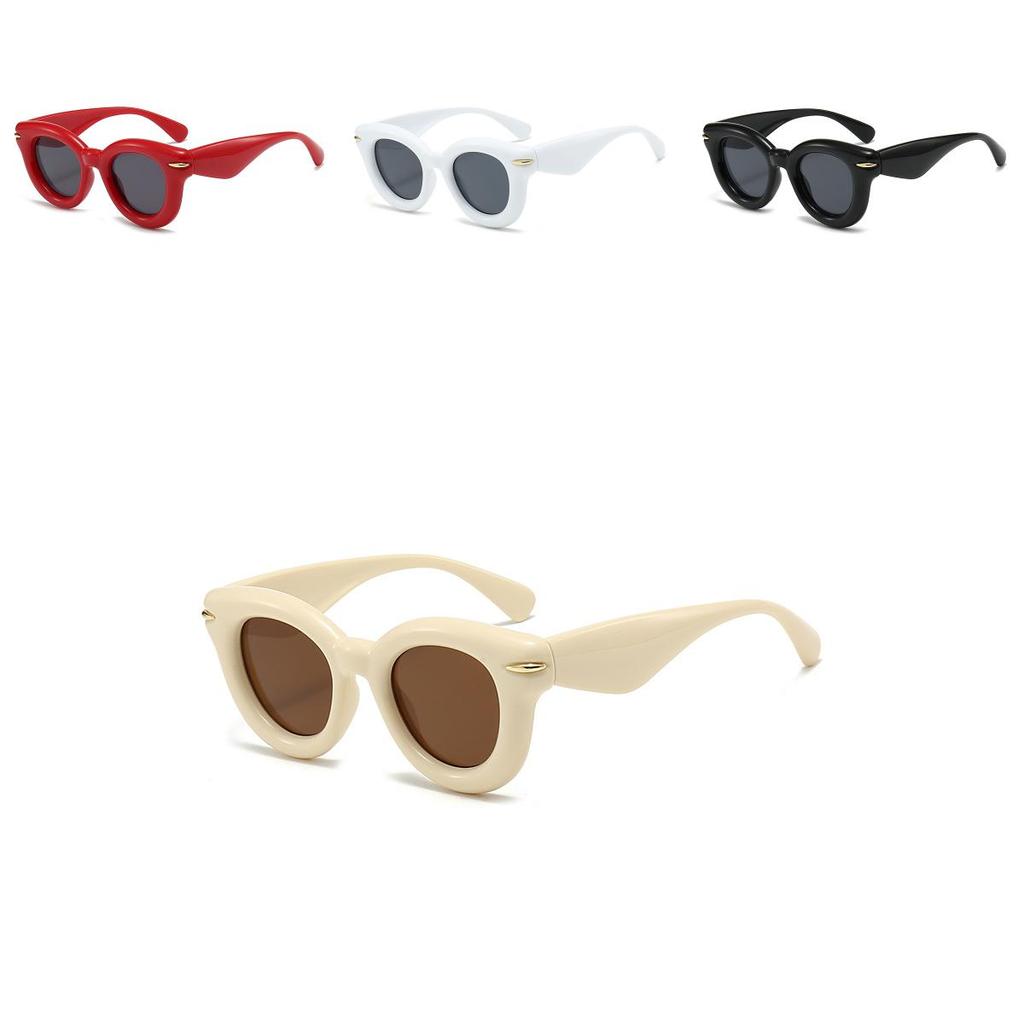 Fashion Womens Unique Sunglasses Design Summer Outdoor Sun Protection Uv