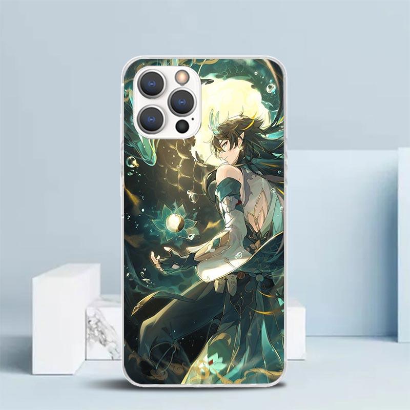 

Чехол для телефона Honkai Star Rail Дань Хэн для IPhone 16 17 Air 16E 15 14 Plus 13 Mini 12 11 Pro Max 7 8 + SE 2020 Мягкий ТПУ Задняя крышка iPhone 15