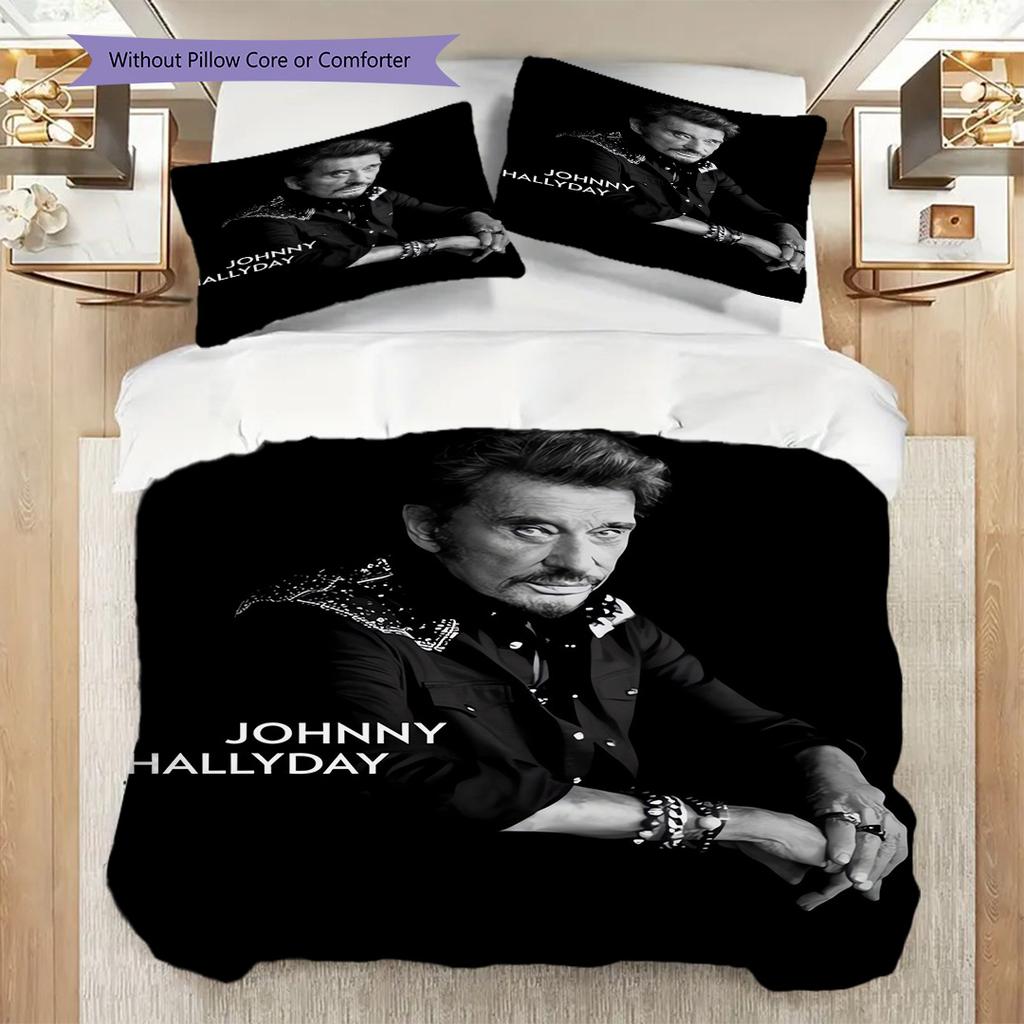 Cowboy Spirit Bedding (1 * duvet cover + 2 * pillowcase, without core) 2D Flat Duvet cover and pillowcase Bedding set Soft and comfortable