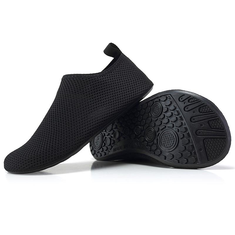 Scarpe Morbide Antiscivolo Traspiranti per Yoga & Danza con Suola Morbida per Esercizi Silenziosi