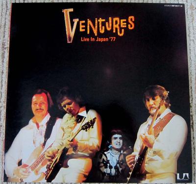 LP Schallplatte VENTURES - Live In Japan 77 GXF9017 UNITED ARTISTS 1977 Japan Rock Gebraucht