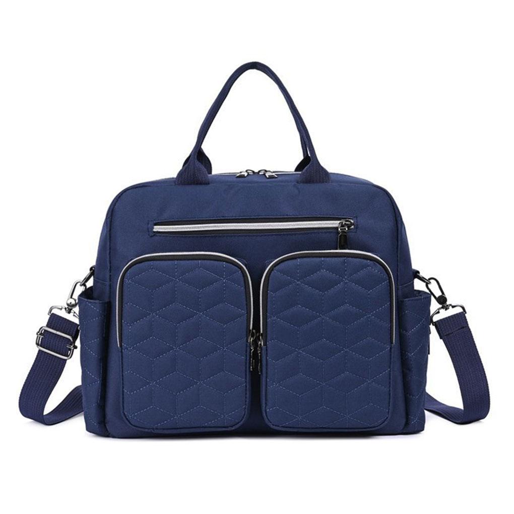 

Nylon Mommy Bag Portable Multi-pocket Replacement Single Shoulder Waterproof Zipper Outdoor Travel Feeder Handbag