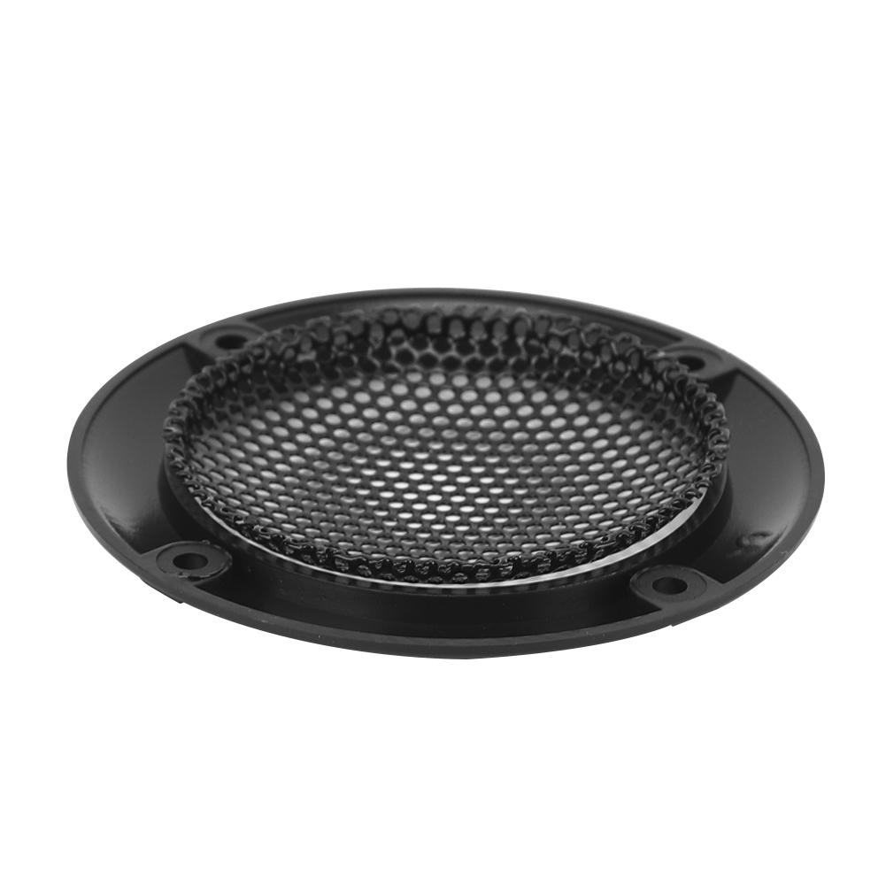 4pcs 2inch Audio Speaker Grille Protective Decorative Audio Speaker Mesh Grille (Black)